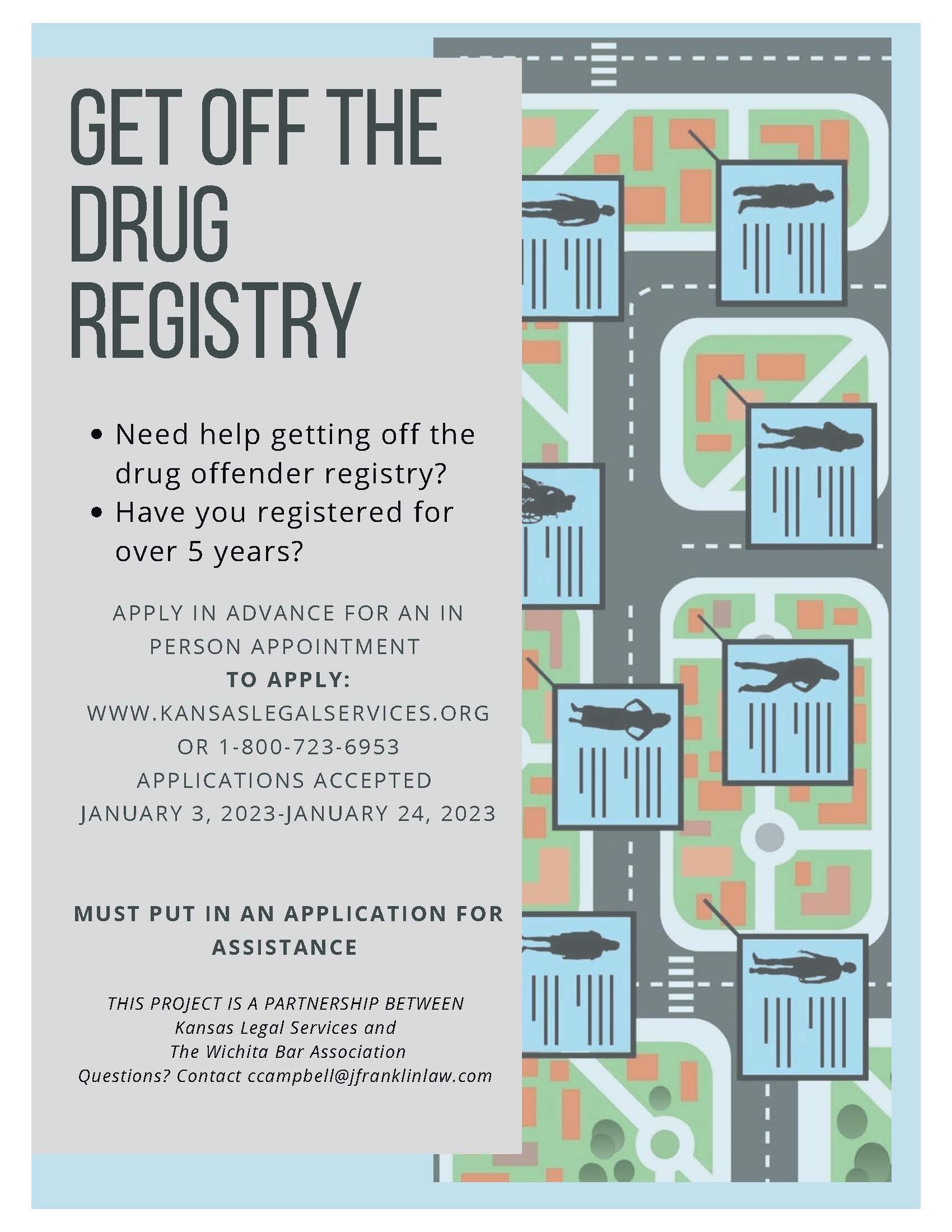 poster about drug registry
