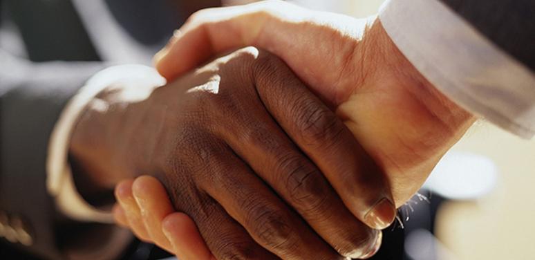 shaking hands