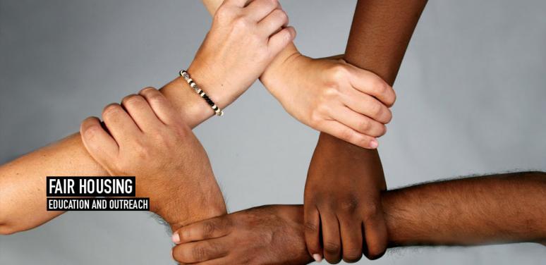 different races all joining hands