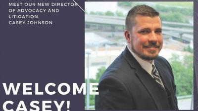 KLS-New Director of Litigation and Advocacy, Casey Johnson KLS-New Director of Litigation and Advocacy, Casey Johnson